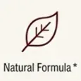 Brand tile with a leaf icon and the words Natural Formula with a star